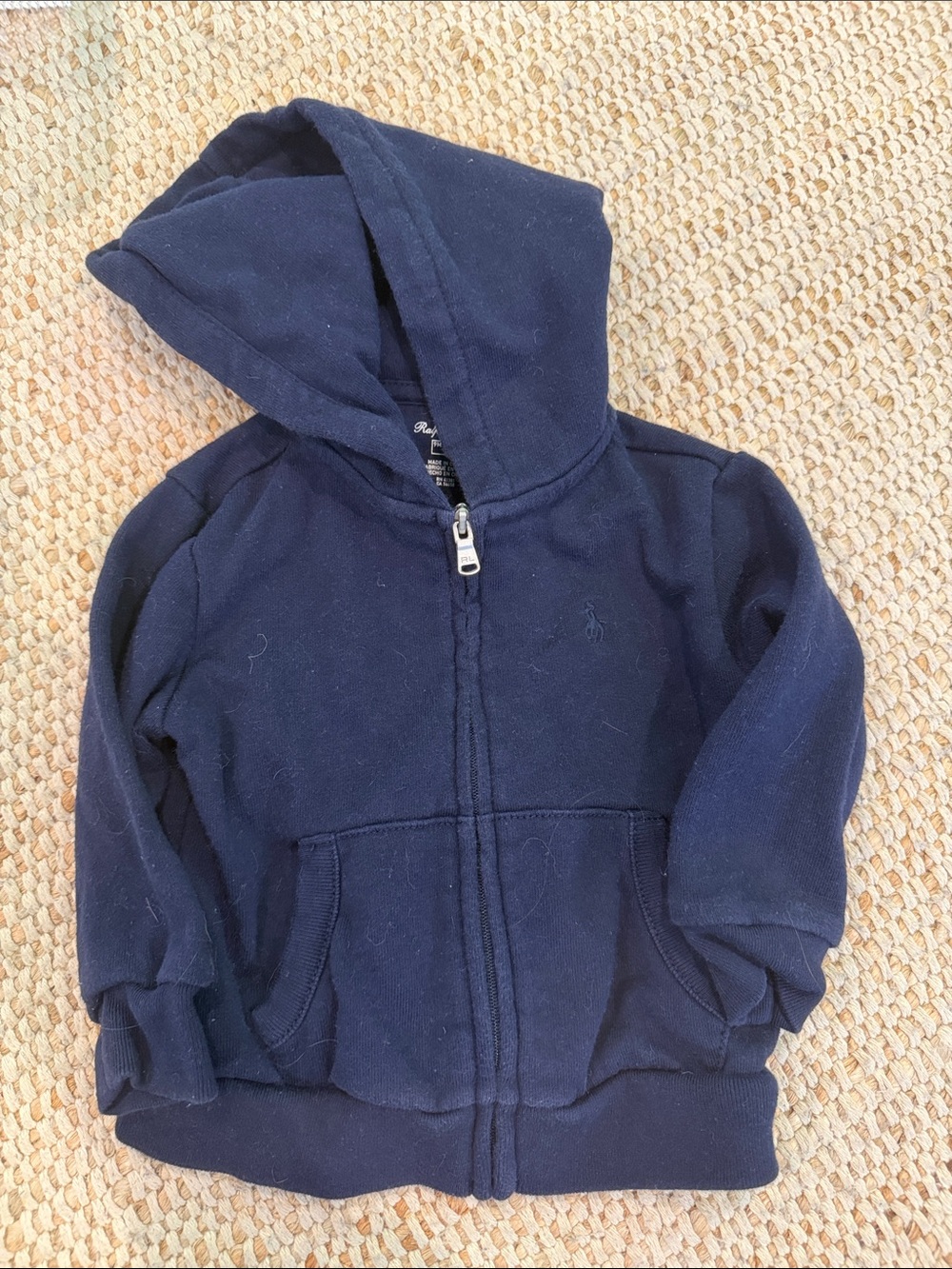 Polo by Ralph Lauren Kids Navy Zip-Up Hoodie